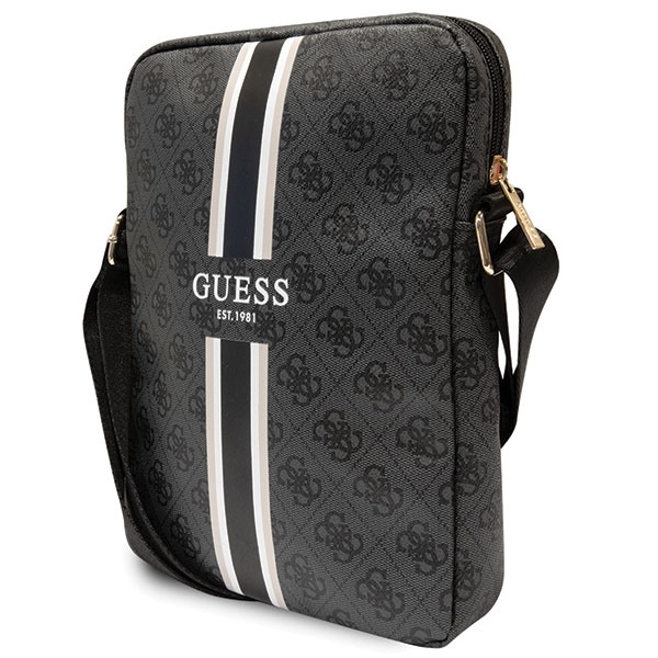 Guess Torba GUTB10P4RPSK 10"czarny/black 4G Stripes Tablet Bag