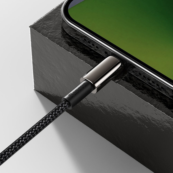 Kabel Baseus CATLWJ-A01 Lightning - USB-C PD 20W 480Mb/s 2m - czarny