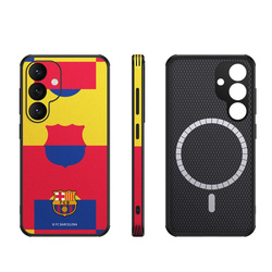 Etui FC Barcelona do Samsung Galaxy S25 Magnetic Case MagSafe OOCFCBMCS25MF MF
