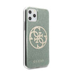 Guess GUHCN58PCUGLKA iPhone 11 Prokhaki hard case 4G Circle Glitter
