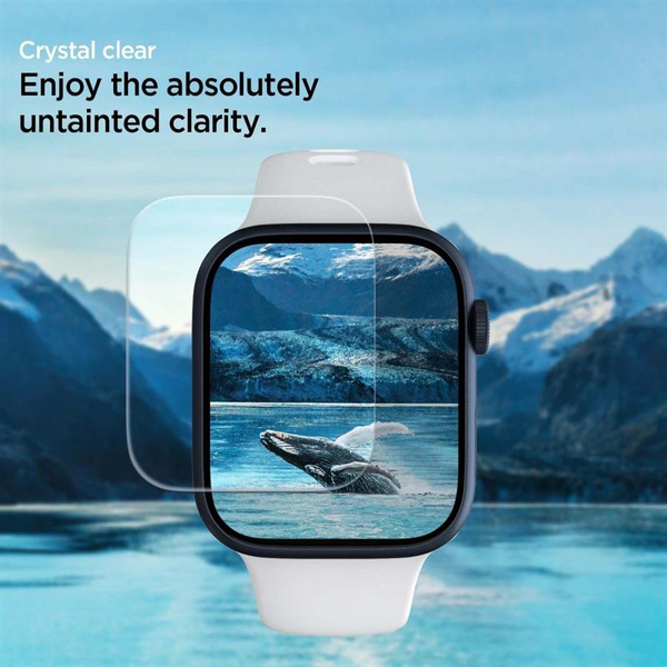 Folia ochronna Spigen Neo Flex na Apple Watch 4/5/6/7/8/SE (44/45 mm) - 3 szt.