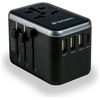 Verbatim Adapter podróżny EU/UK/US3xUSB-A/2xUSB-C PD 61W UTA-04 czarny/black 49546