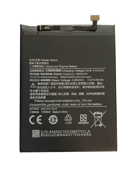 Battery for Xiaomi BN4A