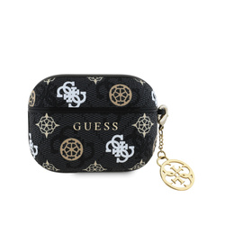 Guess PU 4G Peony Charm Case for AirPods Pro Black