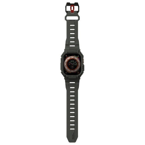 Skinarma pasek+etui Mecha 2in1 Apple      Watch 49mm oliwkowy/olive