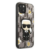 Karl Lagerfeld KLHCP13MPMNFIK1 iPhone 13 6.1" grey/grey Flower Ikonik Karl