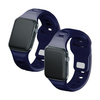 3MK Silicone Watch Strap granatowy/ocean blue dla Apple Watch 42/44/45/49mm
