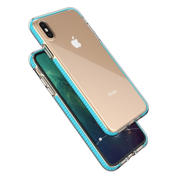 VERGE CASE ETUI ŻELOWE IPHONE XR NIEBIESKI
