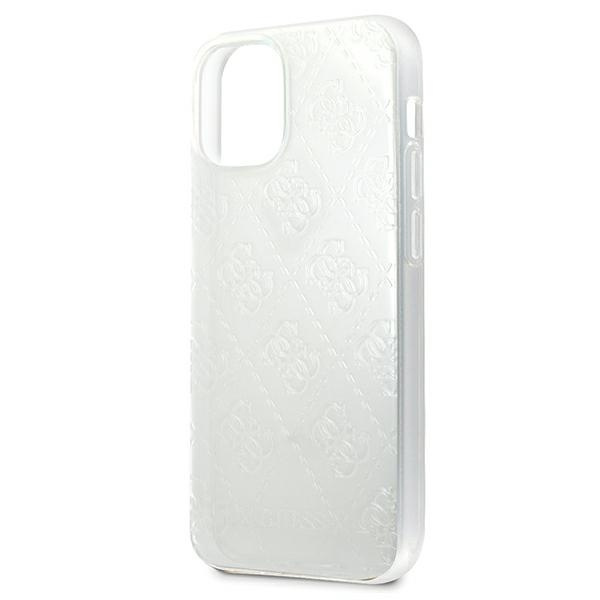 Guess GUHCP12S3D4GTR iPhone 12 mini5,4" transparent hardcase 4G 3D Pattern Collection