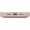 Etui UNIQ Lino do iPhone 17 Pro Magclick Charging różowy