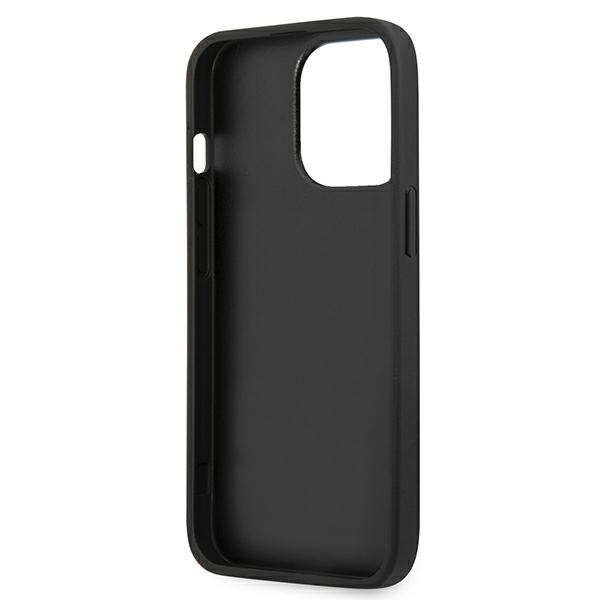 KARL LAGERFELD KLHCP13LPCUSKCBK IPHONE 13 PRO / 13 6,1" CZARNY/BLACK HARDCASE IKONIK KARL & CHOUPETTE