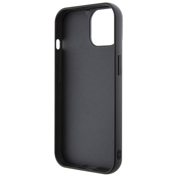 Etui Karl Lagerfeld 3D Rubber Multi Logo na iPhone 15 - czarne