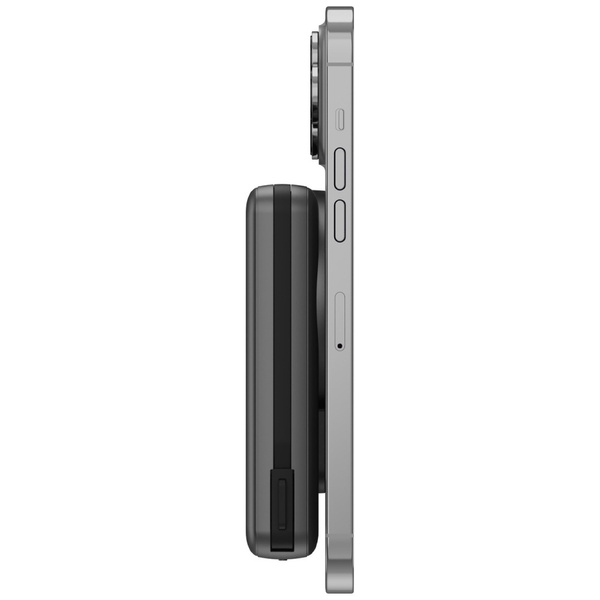 PowerBank indukcyjny Energea MagPac Pro  Plus 10000mAh Qi2 Magsafe szary