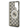 Etui Karl Lagerfeld Button Karl &        Choupette Heads On KL Pattern MagSafe do Samsung Galaxy S25 Ultra czarny