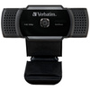 Verbatim Kamera internetowa z mikrofonemFull HD 1080p AWC-01 czarny/black 49578