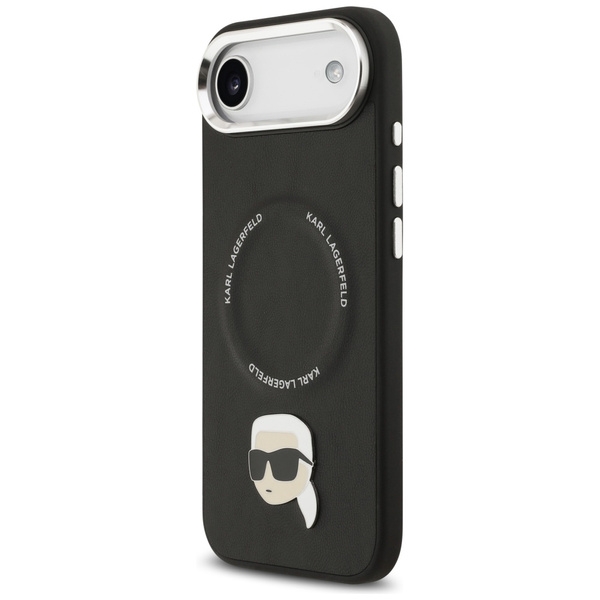 Etui Karl Lagerfeld Karl Pin MagSafe do iPhone Air czarny