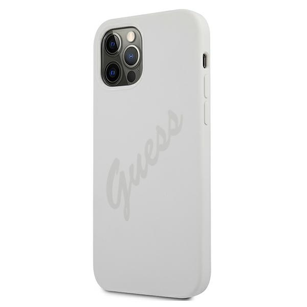 Guess GUHCP12LLSVSCR iPhone 12 Pro Max6,7" kremowy/cream hardcase Script Vintage