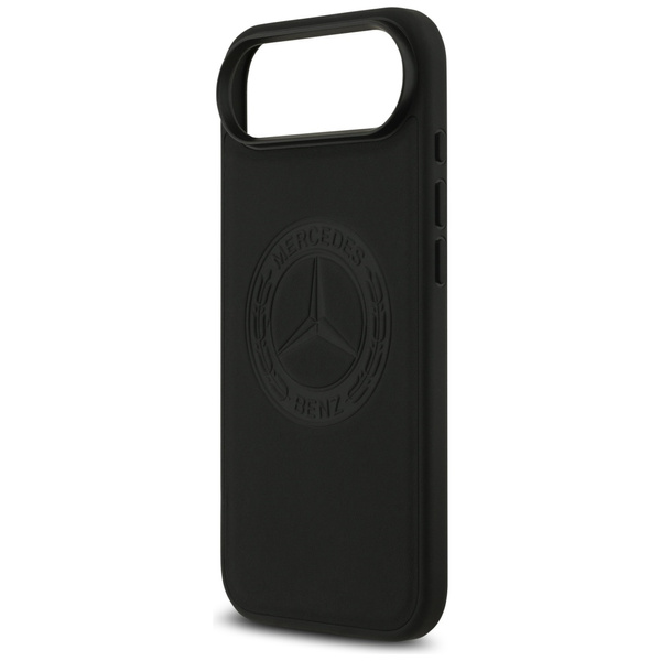 Etui Mercedes Leather Vintage Logo       MagSafe do iPhone Air czarny
