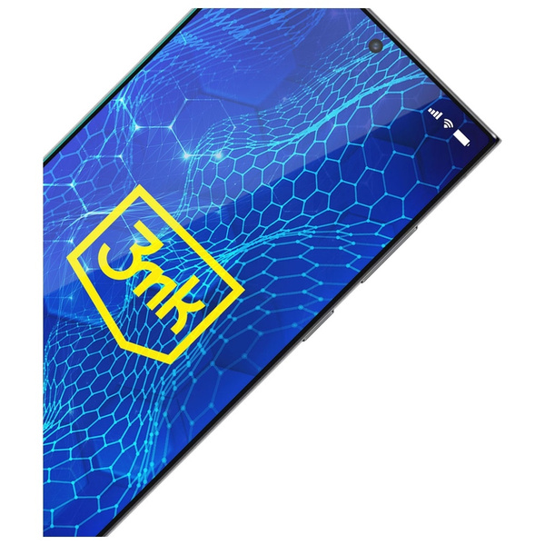 Szkło hartowane 3MK HardGlass Max Lite   do Samsung Galaxy S24 Ultra czarny