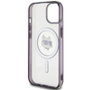 Etui Karl Lagerfeld IML Choupette's Head MagSafe do iPhone 15 Plus - przezroczyste