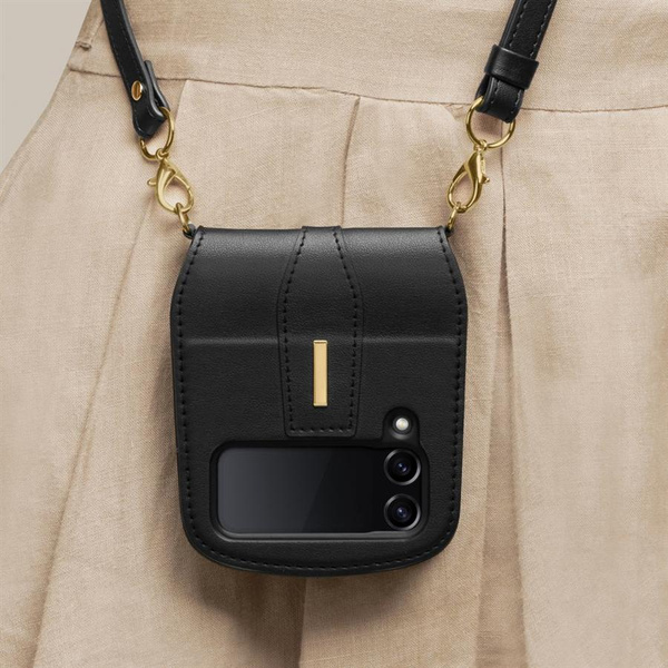 Etui Spigen Linear Calin na Samsung Galaxy Z Flip 4 - czarne