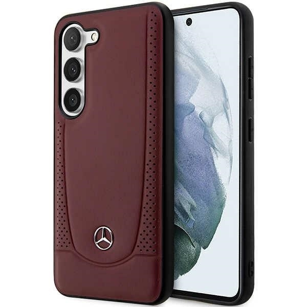 Mercedes MEHCS23SARMRE S23 S911  czerwony/red hardcase Leather Urban Bengale