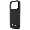 Etui BMW M Quilted Logo MagSafe do       iPhone 17 Pro czarny