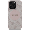 Etui Guess 4G Circle Classic Logo        MagSafe do iPhone 16 Pro różowy