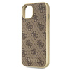 Guess GUHMP13MG4GB iPhone 13 / 14 / 156.1" brązowy/brown hard case 4G Collection Magsafe
