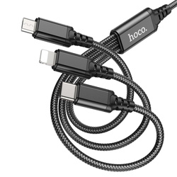 Kabel USB C do Lightning Hoco PD 27W 1 m X110 złoty