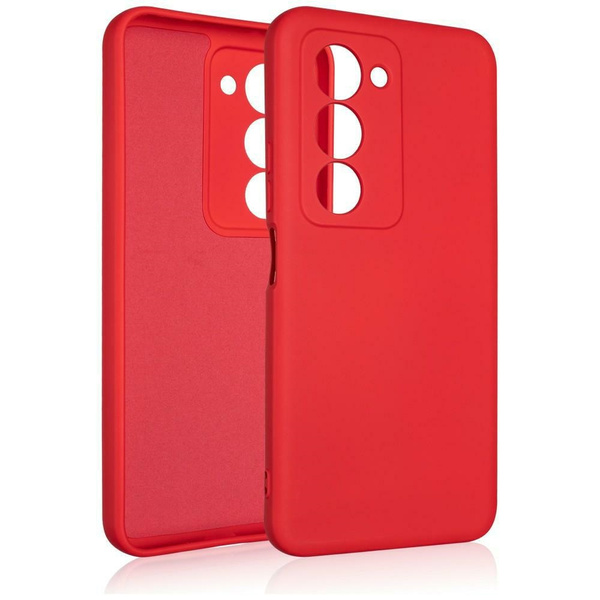 Etui Beline Silicone Redmi 15 4G czerwony