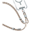 Uniwersalna smycz do telefonu kabel 2w1  Skinarma Dyno Ve USB-C/USB-C beżowy