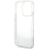 Guess GUHCP14LLCSGSGH iPhone 14 Pro 6.1"biały/white hardcase Liquid Glitter Marble