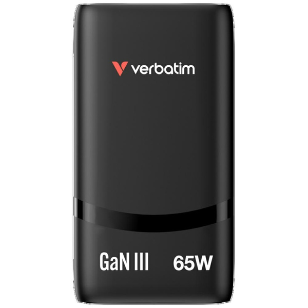 Ładowarka sieciowa Verbatim Fold n Go    GaN 65W czarny 32354