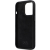 Karl Lagerfeld KLHCP14LSMHKNPK case for iPhone 14 Pro - black Silicone Ikonik Metal Pin