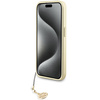 Guess GUHCP15LGF4GGR iPhone 15 Pro 6.1" szary/grey hardcase 4G Charms Collection
