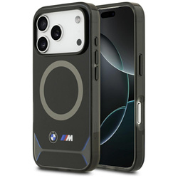 Etui BMW M IML Metal Buttons & Logo MagSafe do iPhone 17 Pro niebieski