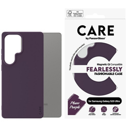 Etui CARE by PanzerGlass Fashion QI do    Samsung Galaxy S25 Ultra fioletowy