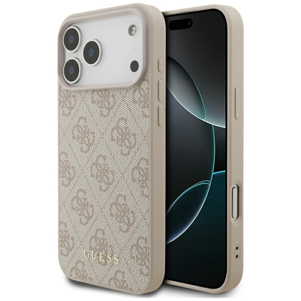 Etui Guess 4G Classic do iPhone 17 Pro   Max różowy