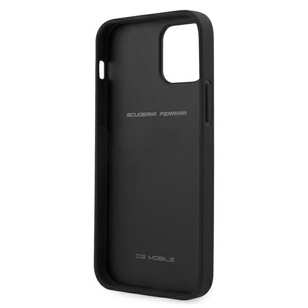 Ferrari FEHQUHCP12LBK iPhone 12 Pro Max 6.7" black/black hardcase Off Track Quilted
