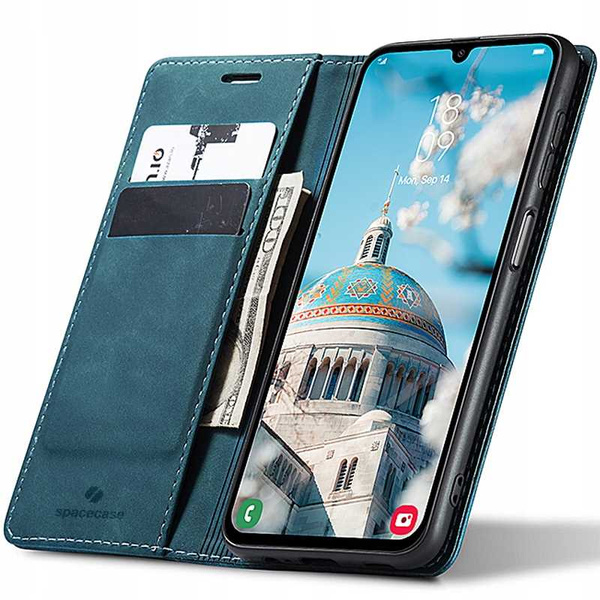 Spacecase Etui Wallet Galaxy A25 5G blue