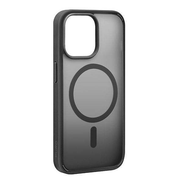 PURO GRADIENT MAG Case iPhone 15 Pro Max MagSafe (Black)