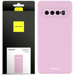 Spacecase Etui Silicone Case Galaxy S10 lilac