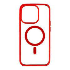 SBS Mag Frame etui na iPhone 15 z MagSafe Czerwone