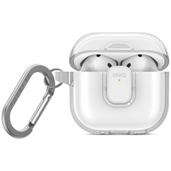 Etui UNIQ Glase Pro do AirPods 4 Lock    Case przezroczysty