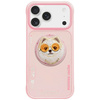 Etui Nimmy Glasses Cool Dog MagSafe do   iPhone 17 Pro Max różowy
