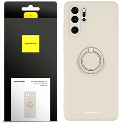 Spacecase Etui Silicone Ring Huawei P30 Pro bone