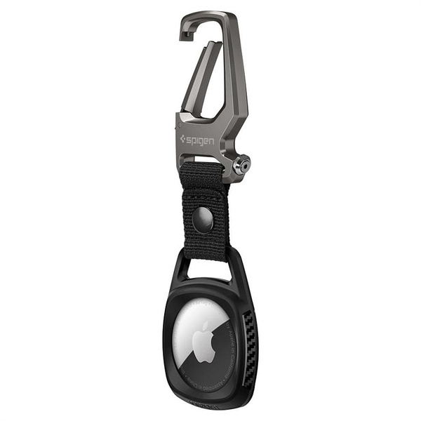 Etui Spigen Rugged Armor na Apple AirTag - czarny mat