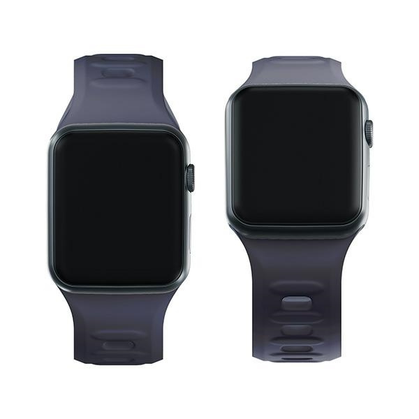 3MK Silicone Watch Strap szary/grey dla Apple Watch 42/44/45/49mm