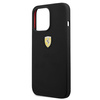 Etui Ferrari Silicone na iPhone 13 Pro Max - czarne
